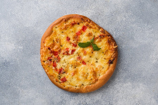Egg Vegetable Pizza