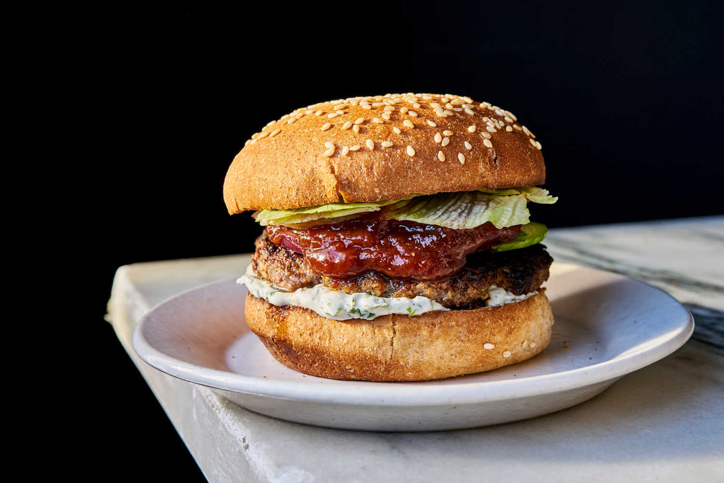 Chicken Patty Burger